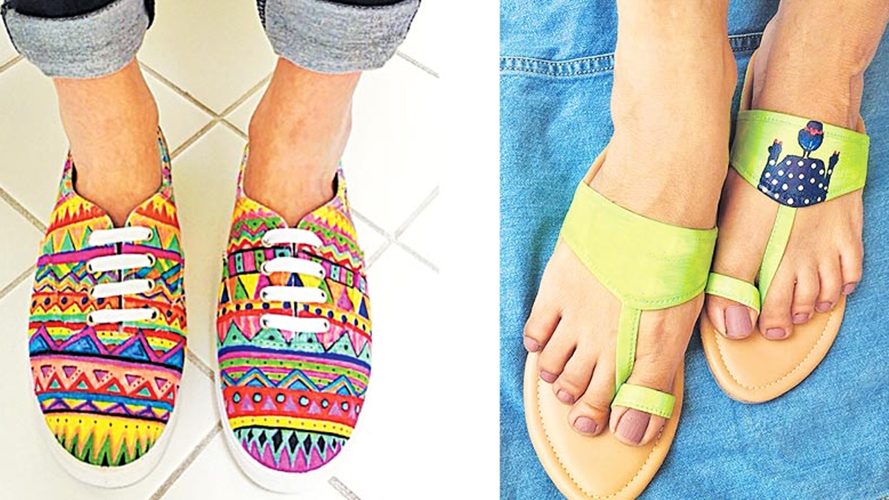 শ্রীচরণে শু – হ্যান্ড পেন্টেড জুতোর সুলুক সন্ধান