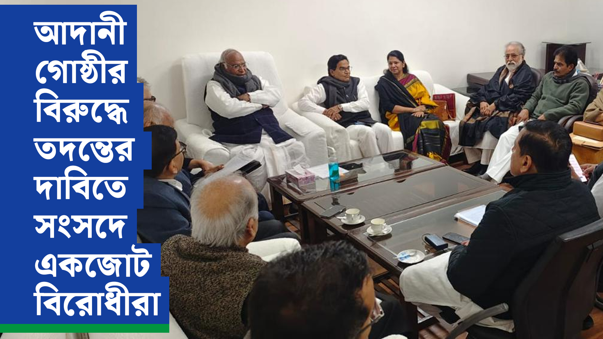 আদানী গোষ্ঠীর বিরুদ্ধে তদন্তের দাবিতে সংসদে একজোট বিরোধীরা, দেখুন ভিডিও