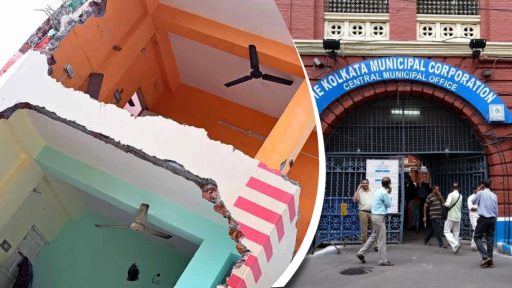বাঘাযতীনে বাড়ি ভেঙে পড়ার ঘটনায় ক্ষতিগ্রস্তদের পুনর্বাসন দেবে কলকাতা পুরসভা