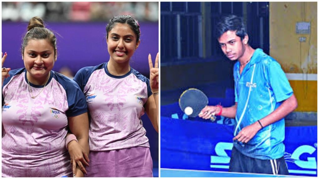 জাতীয় গেমসে দলগত টেবল টেনিসে সোনা জিতল বাংলার পুরুষ ও মহিলাদের দল