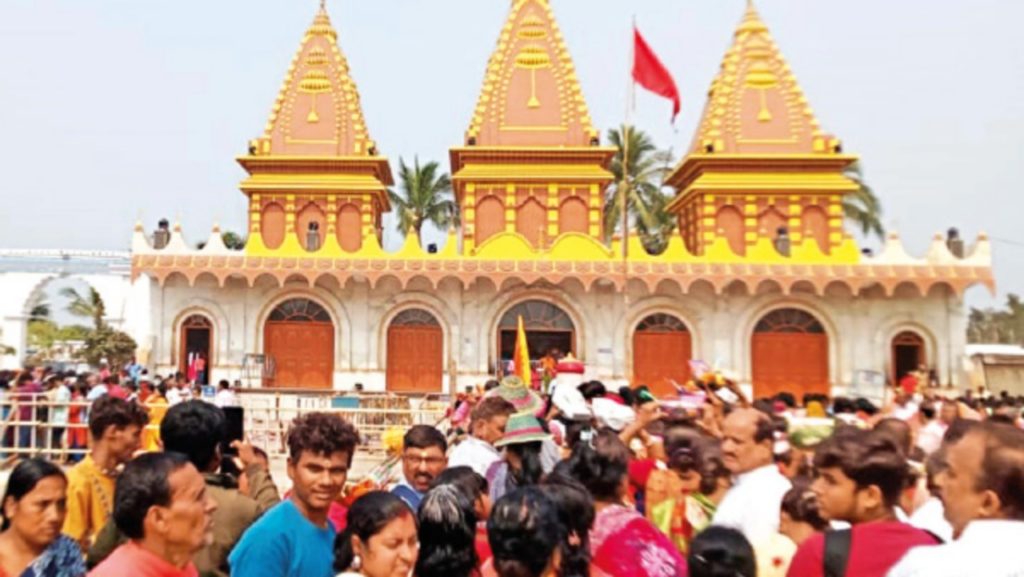 মাঘী পূর্ণিমার পূণ্যস্নান উপলক্ষ্যে গঙ্গাসাগরে রেকর্ড ভিড়