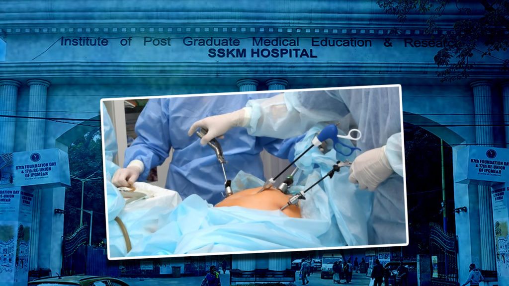 পাঁচ দিনে ১৭৫ জন রোগীর সফল গলব্লাডার অপারেশন করে নজির গড়ল SSKM