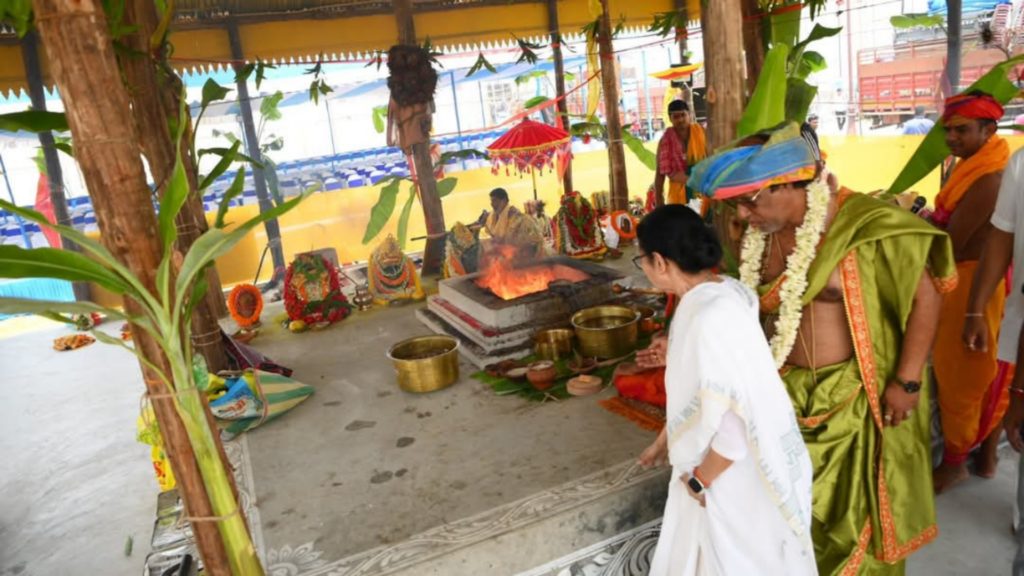 বুধে জগন্নাথদেবের মন্দিরে দ্বারোদ্ঘাটনের আগে আজ দীঘায় মহাযজ্ঞ