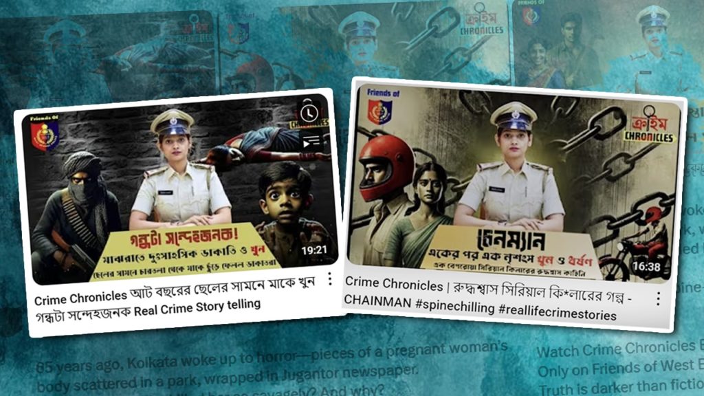 ক্রাইম থ্রিলার নিয়ে ইউটিউবে আত্মপ্রকাশ পশ্চিমবঙ্গ পুলিশের