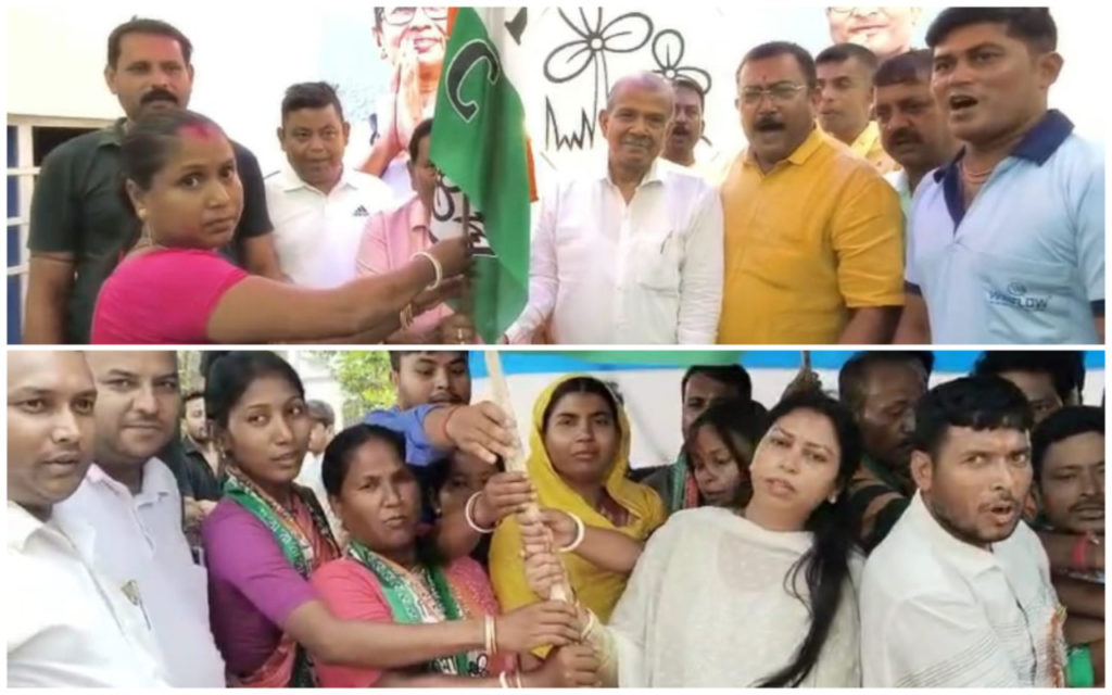 নবদ্বীপ ও মালদায় বিজেপি ছেড়ে তৃণমূলে যোগ