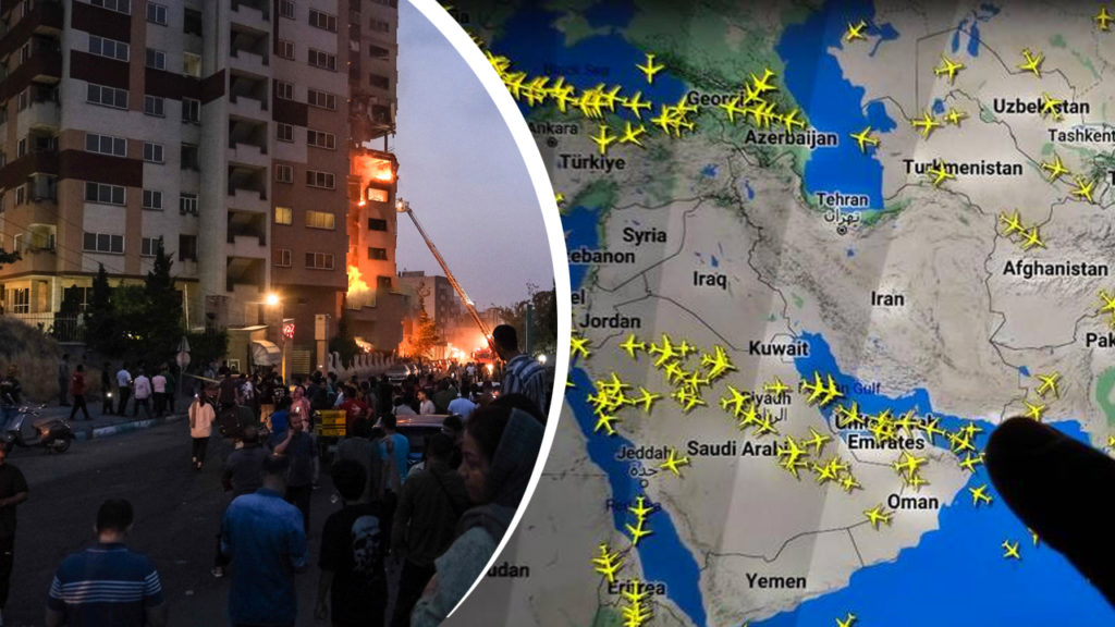 ইজরায়েল-ইরান সংঘাতের জেরে বিশ্ব জুড়ে ব্যাহত বিমান পরিষেবা