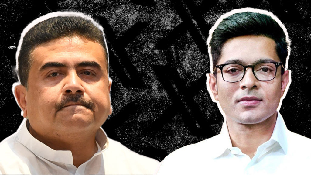 এ কি করছেন শুভেন্দু ! অভিষেকের নামজপ করতে দেখে সামাজিক মাধ্যমে হাসির রোল