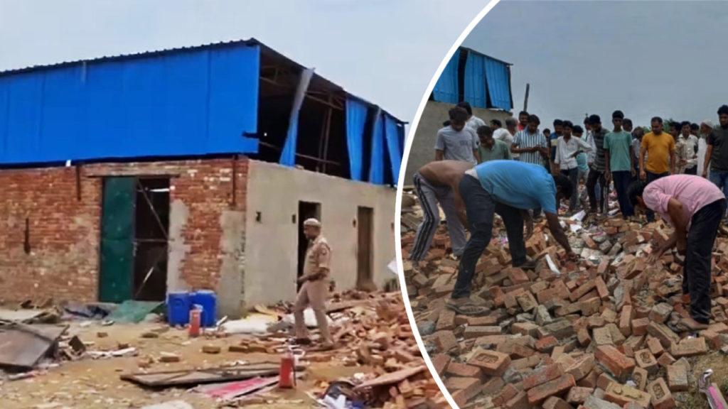 উত্তরপ্রদেশে বাজি কারখানায় বিস্ফোরণে মৃত্যু ৬ শ্রমিকের