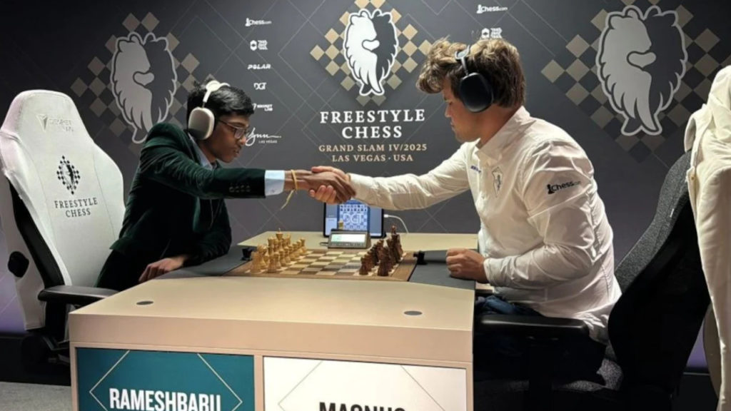 প্রজ্ঞানন্দের কাছে ফের হার কার্লসেনের, ফ্রিস্টাইল দাবায় ইতিহাস গড়লেন ভারতের ১৯ বছরের তরুণ