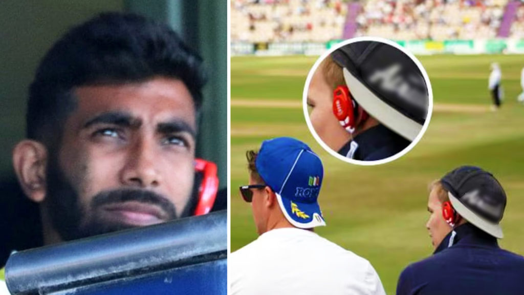 INDvsENG দ্বিতীয় টেস্টে সকলের কানে লাল রঙের এক অদ্ভুত যন্ত্র! বুমরাহদের কানে এই যন্ত্রের কাজটাই বা কী?