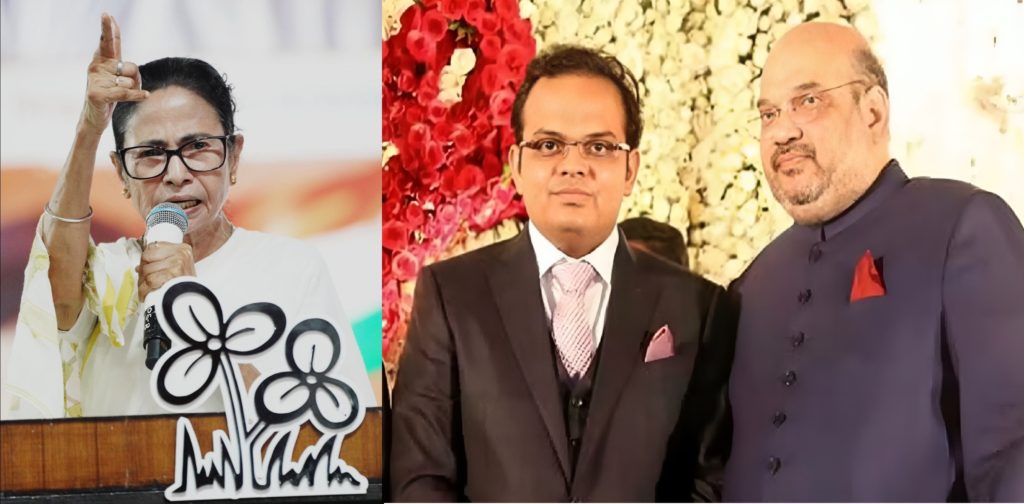 আপনার পুত্র কীভাবে ICC-র চেয়ারম্যান? পরিবারতন্ত্র নিয়ে অমিত শাহকে কটাক্ষ তৃণমূল সুপ্রিমোর