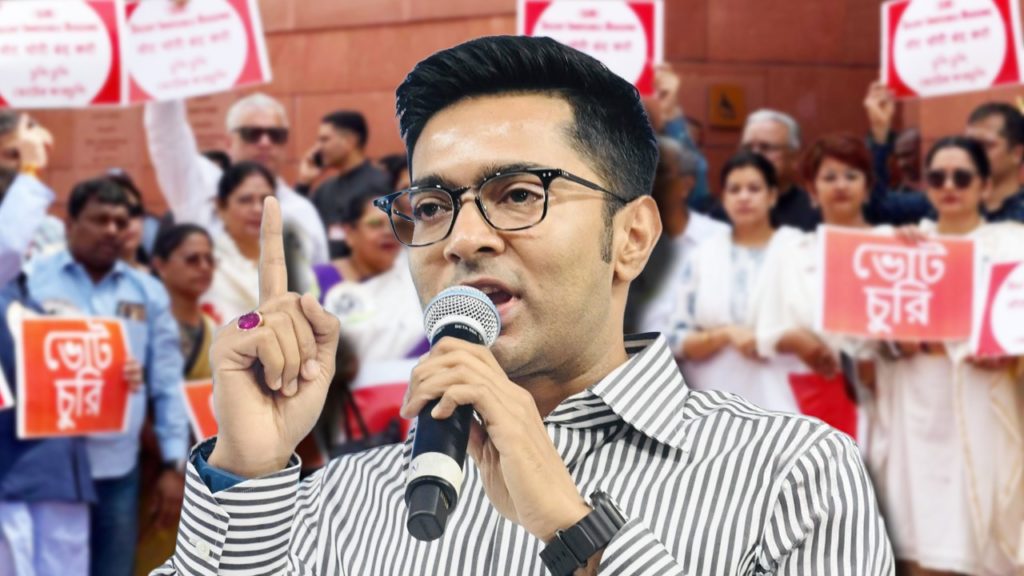 ‘আগে লোকসভা ডিসলভ করুন, তারপর সারা দেশে SIR করবেন’, দিল্লি রওনা হওয়ার আগে বিস্ফোরক অভিষেক