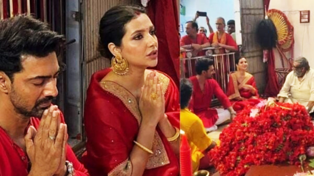 বড়মার কাছে রংমিলান্তি দেব – শুভশ্রী