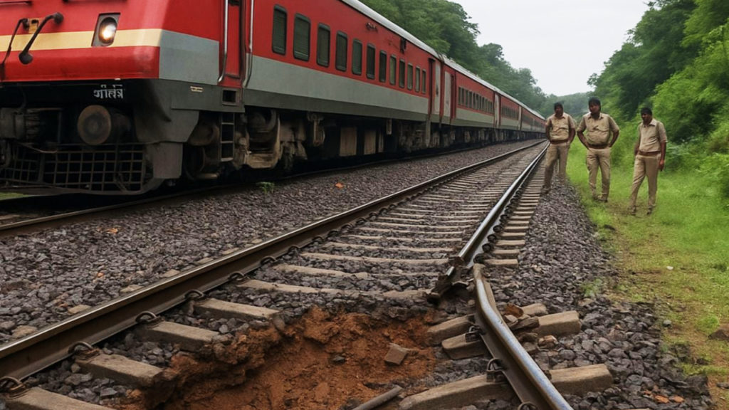 Rajdhani Express: গড়বেতায় রেললাইনে বিস্ফোরণ, মাও আতঙ্ক জঙ্গলমহলে?