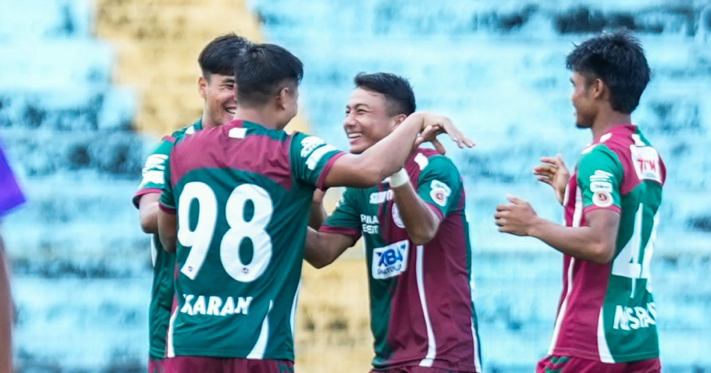 CFL 2025 এর শেষ ম্যাচে ৫-০ গোলে বড় জয় মোহনবাগানের, ম্যাচে হ্যাটট্রিক করেন করণ রাই