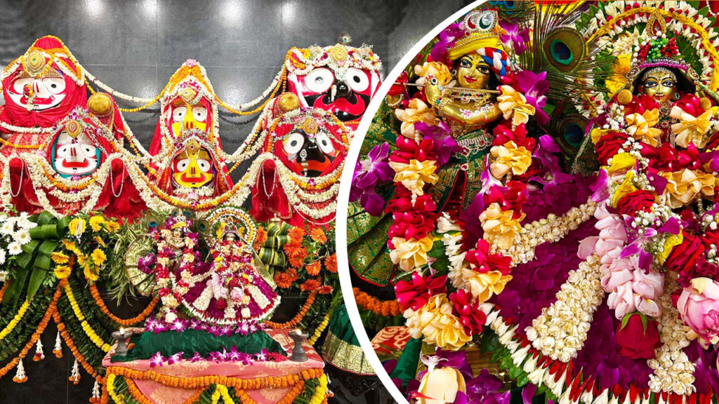 আজ দীঘা জগন্নাথ মন্দিরে মহাসমারোহে পালিত হচ্ছে রাধাষ্টমী