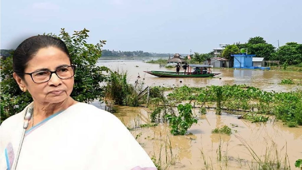 আজ আরামবাগ ও ঘাটালে মমতা, ঘুরে দেখবেন বন্যা কবলিত এলাকা