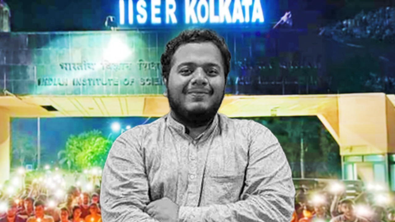 Incitement to suicide of IISER researcher, complaint of ragging filed