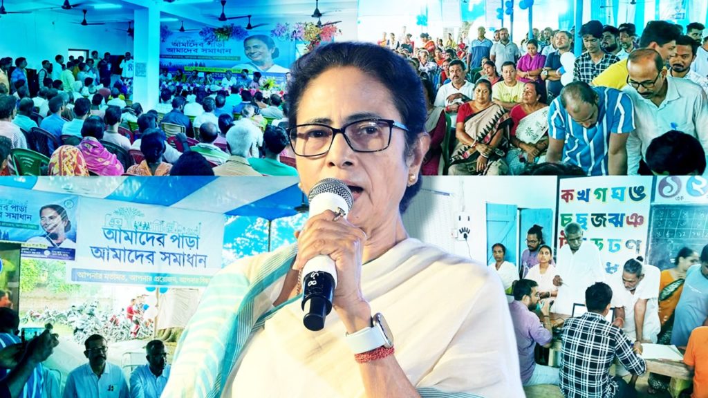 ‘আমাদের পাড়া, আমাদের সমাধান’ শিবিরে মন্ত্রীদের উপস্থিত থাকার নিদান মুখ্যমন্ত্রীর