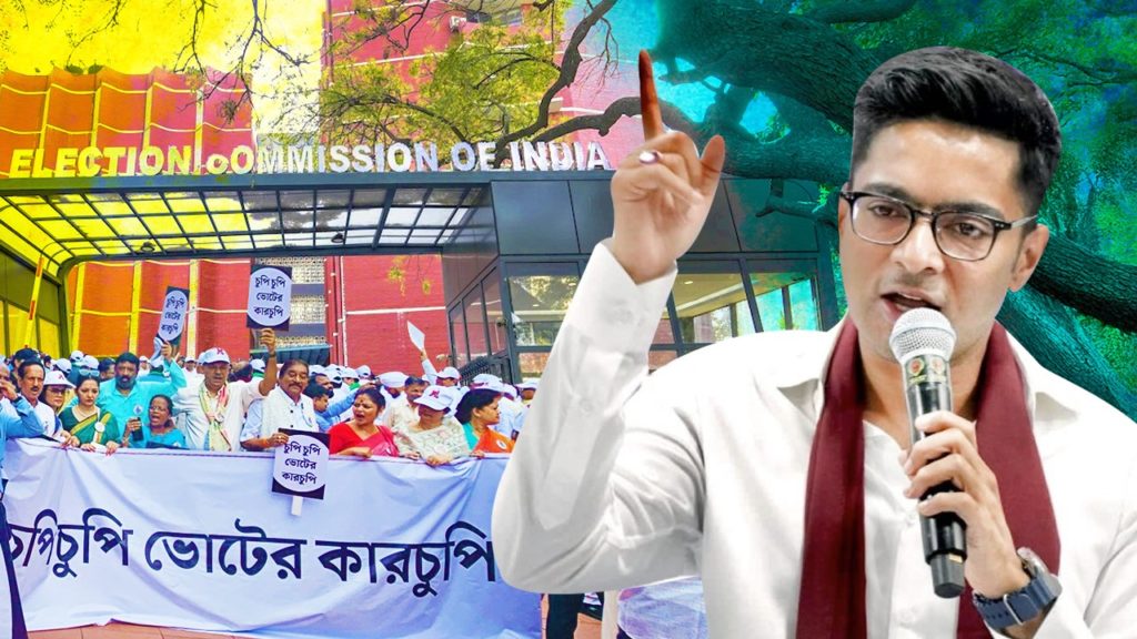 SIR নিয়ে ECI-কে CHRONOLOGY-র পাঠ অভিষেকের