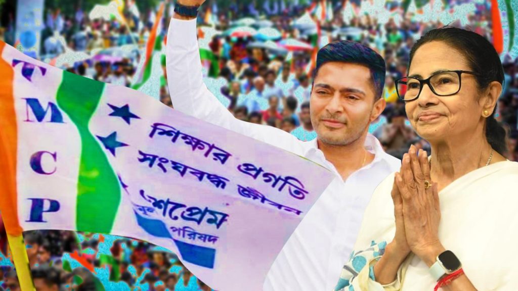 TMCP’s Foundation Day: সমাজ মাধ্যমে কী বার্তা মমতা, অভিষেকের?