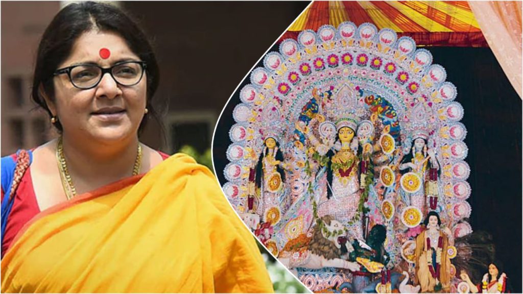 দিল্লিতে দুর্গাপুজো আয়োজনে মজেছেন লকেট, তবে কি বঙ্গ BJP ছেঁটে ফেলল প্রাক্তন সাংসদকে?