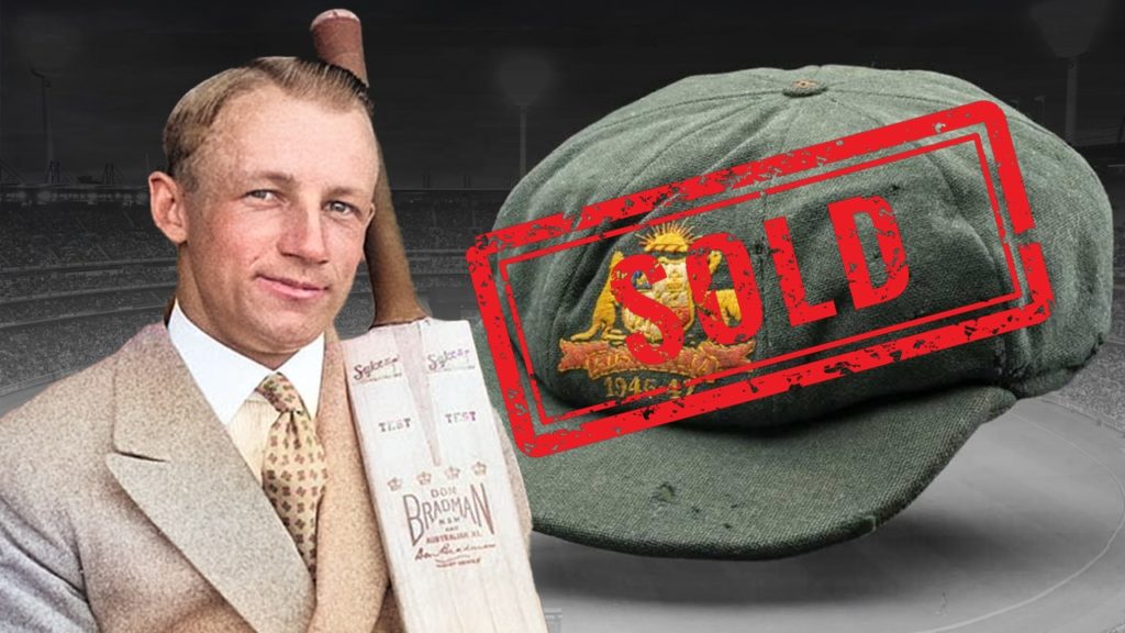 ডন ব্র্যাডম্যানের ব্যাগি গ্রিন টুপি অস্ট্রেলিয়ার জাতীয় জাদুঘরে, বিক্রি হলো ৪.৩৮ লাখ ডলারে