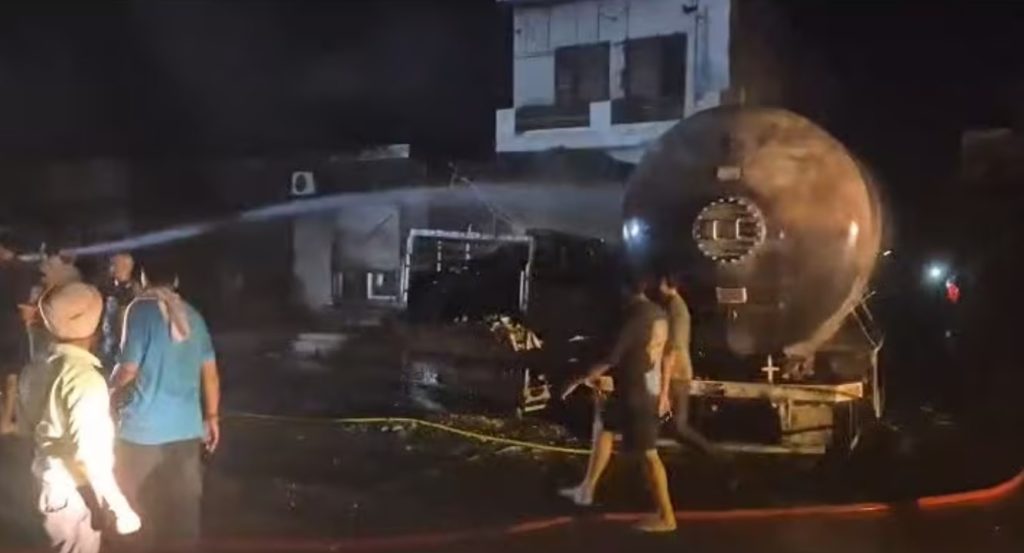 পঞ্জাবে গ্যাস ট্যাঙ্কারে ভয়াবহ বিস্ফোরণ, মৃত অন্তত সাত, আহত অনেক