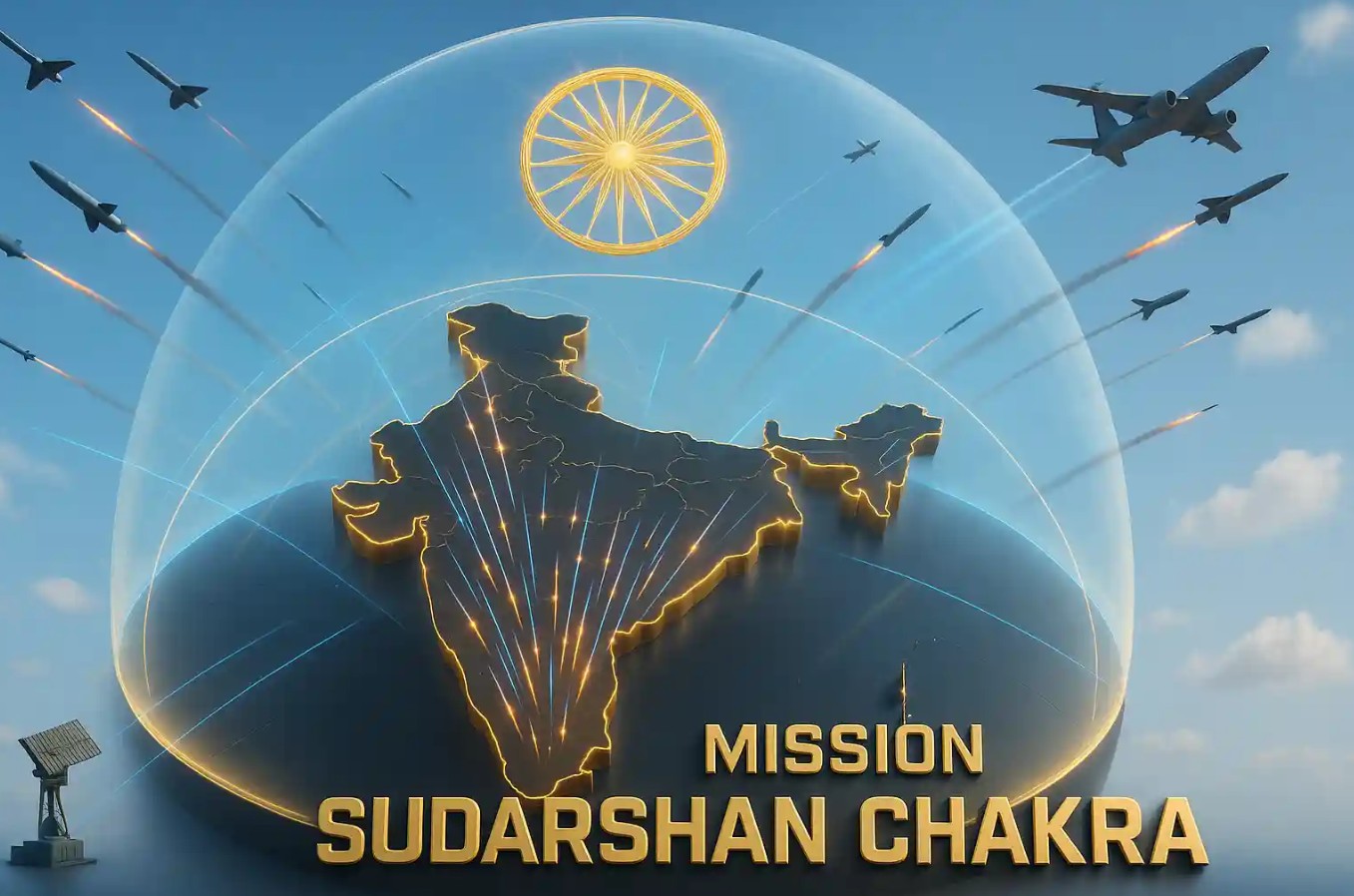 ‘মিশন সুদর্শন চক্র’-র প্রথম সাফল্য, আর‌ও শক্তিশালী হল ভারতীয় সুরক্ষাকবচ