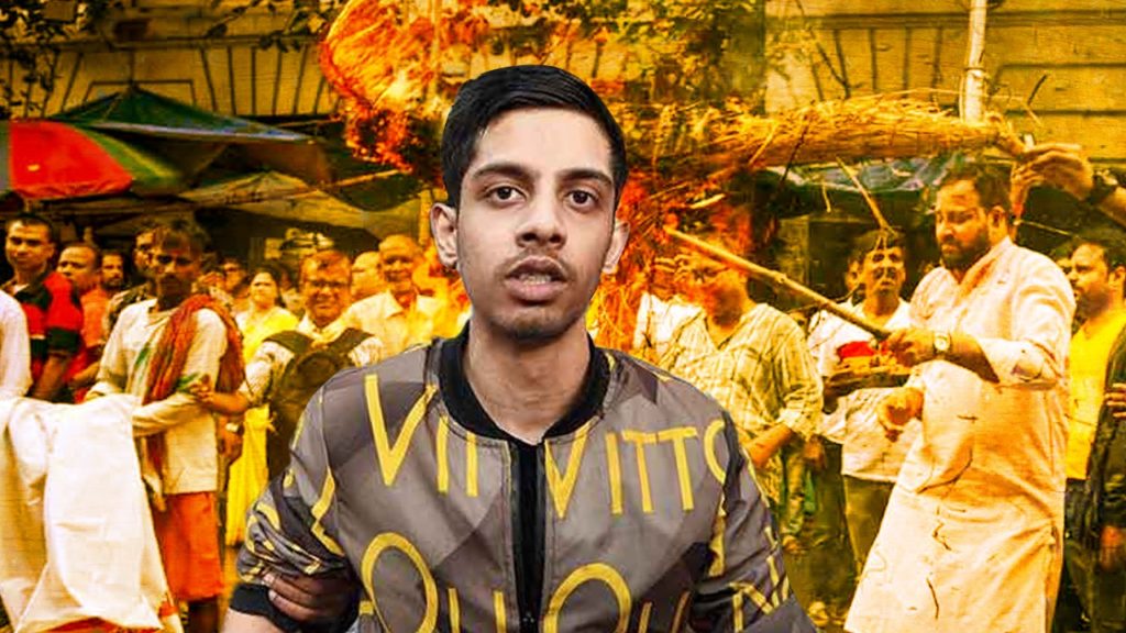 কংগ্রেসের দপ্তরে হামলা: গ্রেপ্তার রাকেশ সিংয়ের ছেলে, আড়াল থেকে পুলিশকে হুমকি BJP নেতার