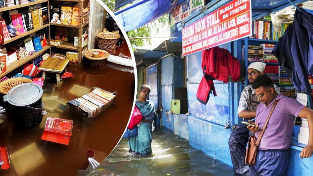 সোমবার রাতের বৃষ্টিতে কয়েক কোটি কোটি টাকার ক্ষতি বই পাড়ার, কী করে ঘুরে দাঁড়াবেন বুঝে উঠতে পারছেন না প্রকাশক-বিক্রেতারা