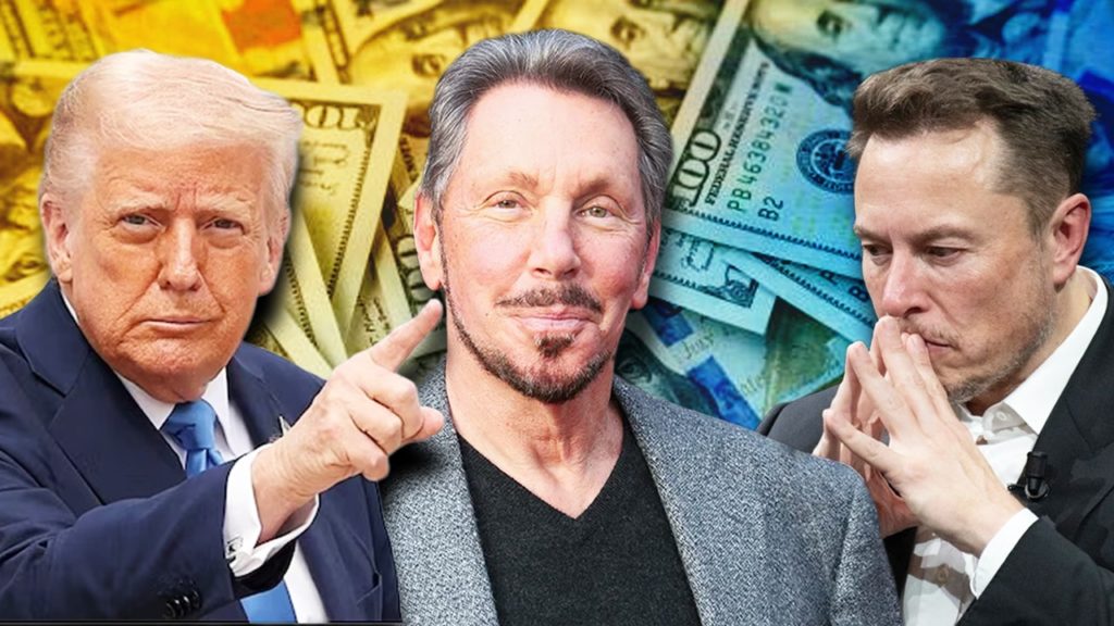 মাস্ককে টপকে বিশ্বের ধনীতম ব্যক্তি হলেন ট্রাম্পের বন্ধু ল্যারি এলিসন