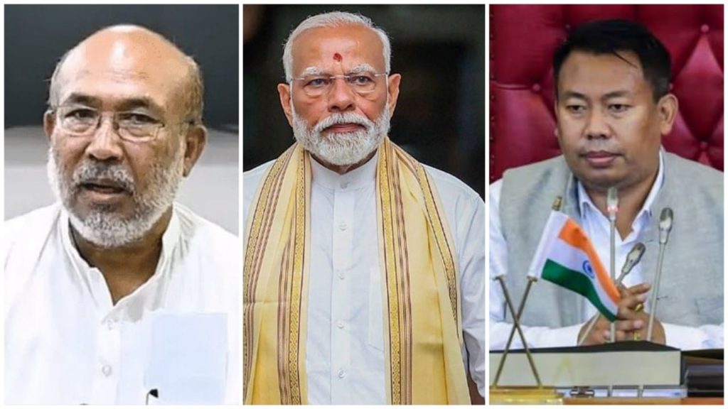 প্রধানমন্ত্রীর মণিপুর সফরের আগেই রাজ্যপাল-BJP নেতাদের বৈঠক, সরকার গঠনের তৎপরতা?