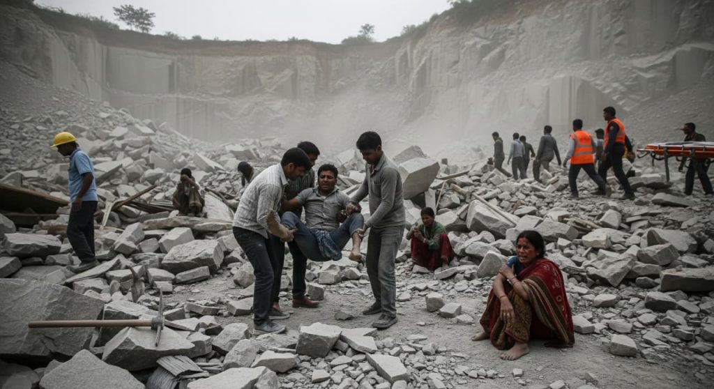 Birbhum: নলহাটির পাথরখাদানে ধস, মৃত অন্তত ৫