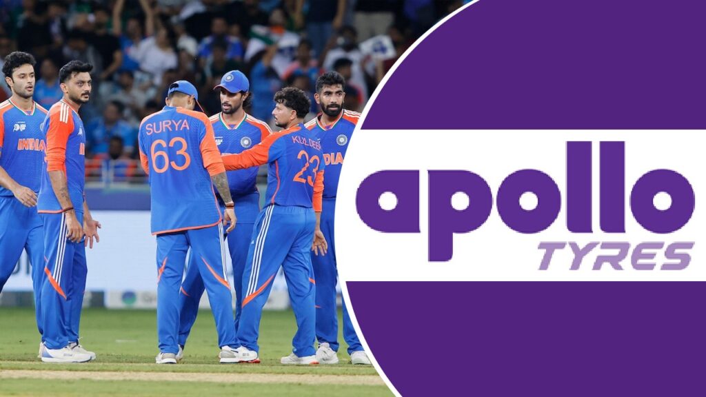 ভারতের জার্সিতে নতুন নাম অ্যাপোলো টায়ার্স!