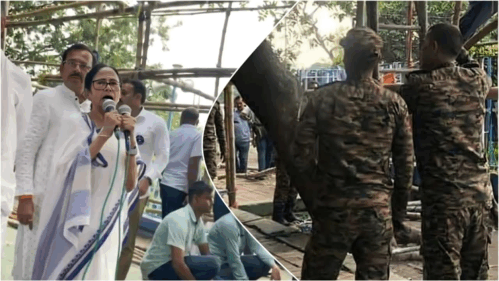 মেয়ো রোডে ‘ভাষা আন্দোলনের মঞ্চ’ খুলছে সেনা! ঘটনাস্থলে পৌঁছে প্রতিবাদে সরব মুখ্যমন্ত্রী