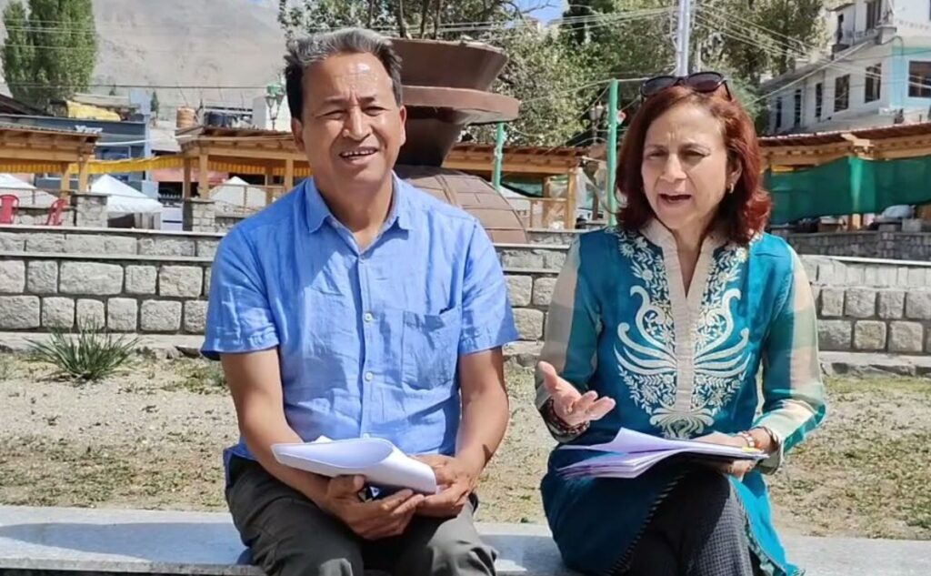 ‘গণতন্ত্রের খারাপতম রূপ’, সোনমের গ্রেপ্তারিতে BJP-কে তোপ স্ত্রী গীতাঞ্জলির