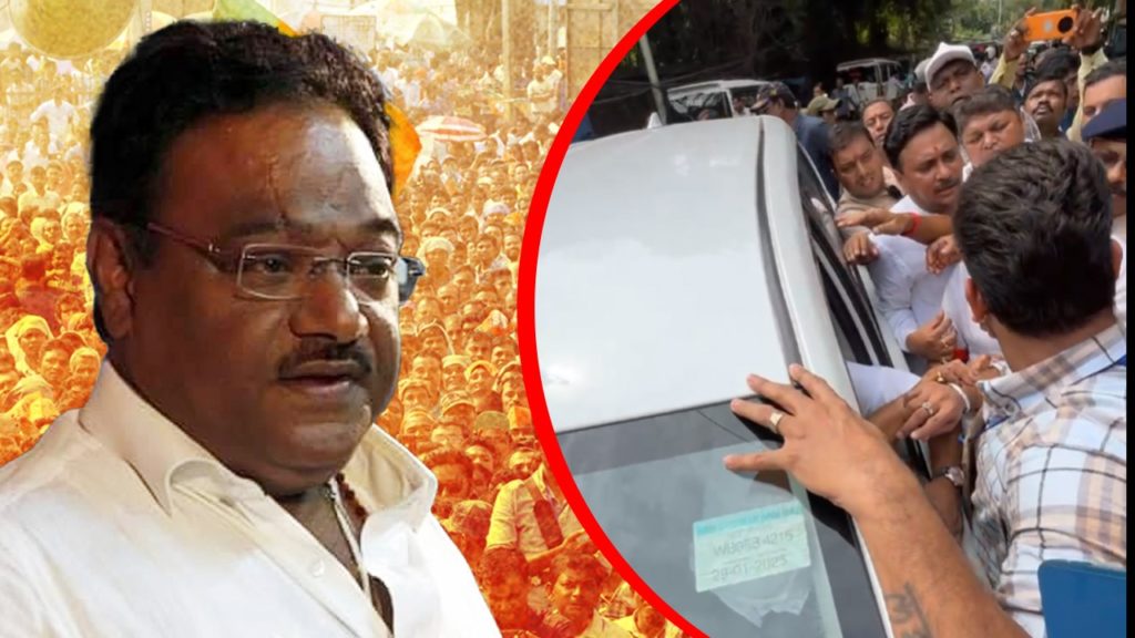 বেতনের দাবিতে বঙ্গ BJP-র সভাপতির গাড়ি আটকে তুমুল বিক্ষোভ শ্রমিকদের, ঘটনাস্থলে এল ব়্যাফ