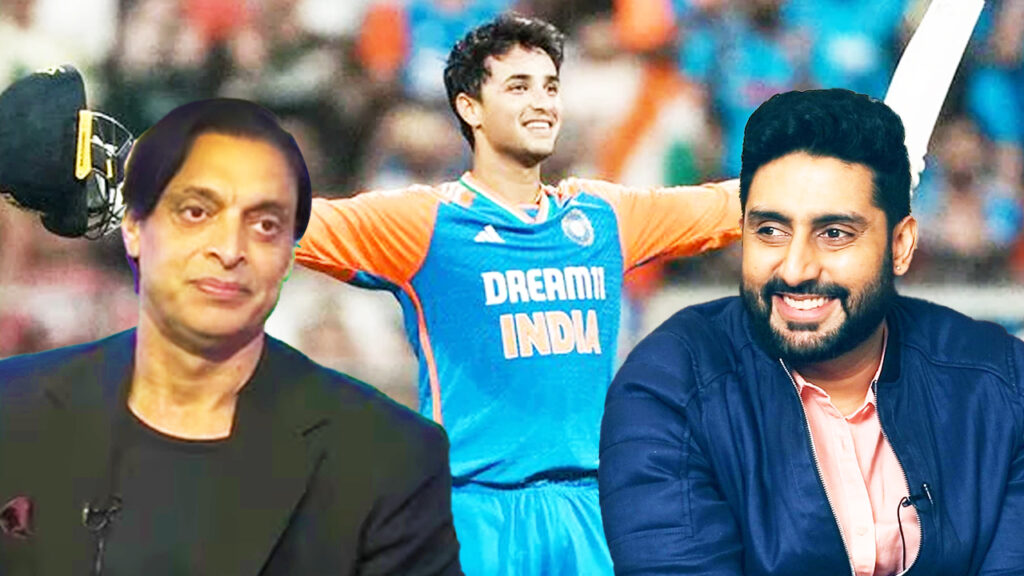 ক্রিকেট মাঠে বচ্চন পুত্র, শোয়েব আখতার মুখ ফসকে এ কী বললেন?