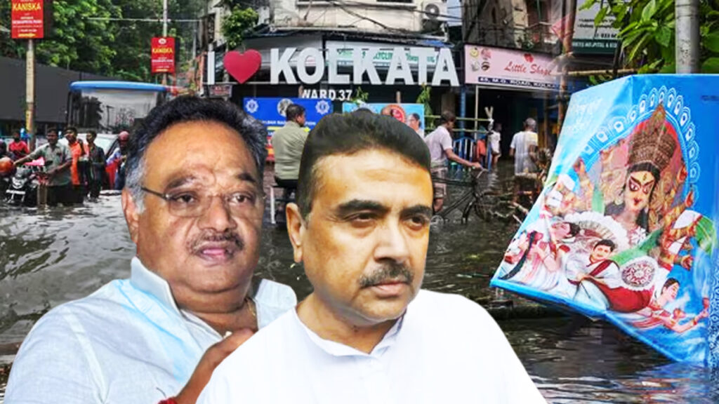 জলবন্দি শহরবাসী – সাহায্যে নয়, সমালোচনায় ব্যস্ত রাজ্য BJP?