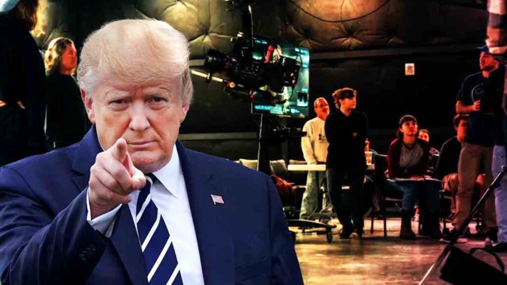 ট্রাম্পের নতুন হুমকি: বিদেশে তৈরি সিনেমার ওপর ১০০% শুল্ক আরোপের ঘোষণা