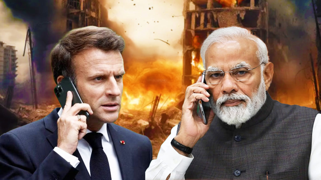 মোদীর সঙ্গে ফোনে আলোচনা ম্যাক্রোঁর, ইউক্রেন যুদ্ধের শান্তিপূর্ণ সমাধানে জোর