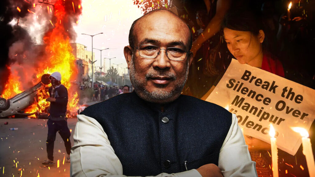 Manipur: রাষ্ট্রপতি শাসনের ইতি টানার আর্জি নিয়ে দিল্লির দরবারে বীরেন সিং