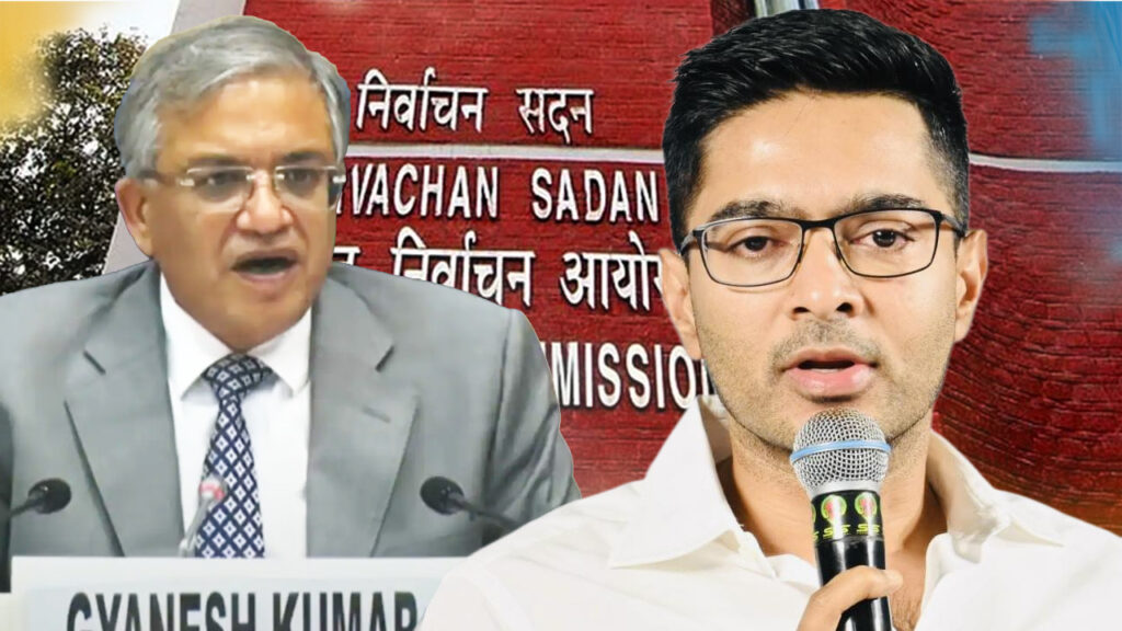 জ্ঞানেশ কুমারের মেয়ে-জামাইয়ের বদলি, BJP-র সঙ্গে আঁতাতে ‘ভয়ংকর মিশন’ – বিস্ফোরক অভিযোগ অভিষেকের