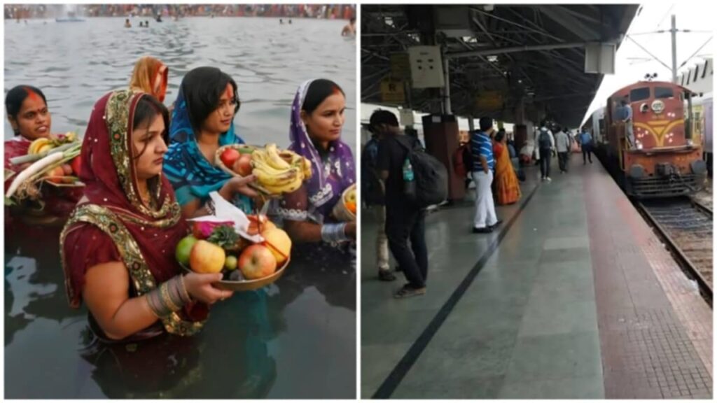 বাংলার স্টেশনে স্টেশনে তারস্বরে বাজছে ছট পুজোর ভোজপুরী গান, ট্রেনের ঘোষণা শুনতে না পেয়ে ক্ষুব্ধ যাত্রীরা
