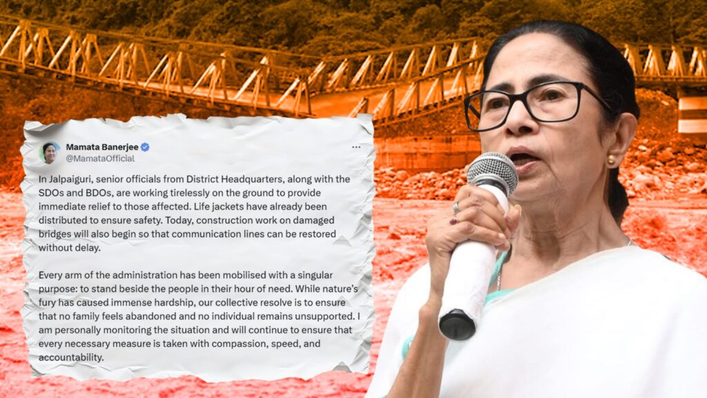 North Bengal Floods: নিরলসভাবে কাজ করছে প্রশাসন, আজই শুরু সেতু মেরামতি, জানালেন মমতা