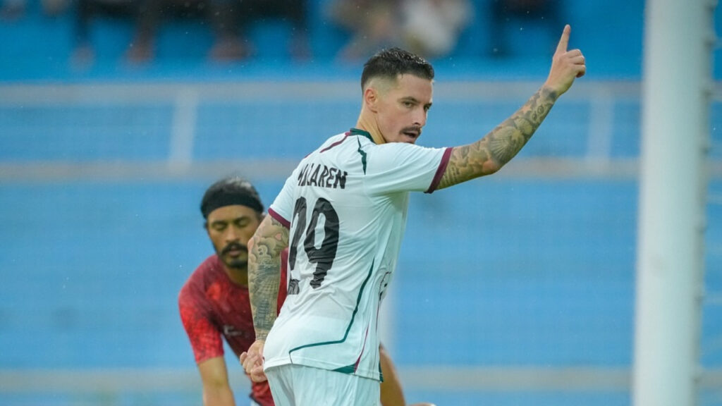 আলবার্তো–ম্যাকলারেনদের ঝড়ে  বিধ্বস্ত গোকুলাম, ৫-১ গোলে জয় দিয়ে শিল্ড অভিজান শুরু মোহনবাগানের