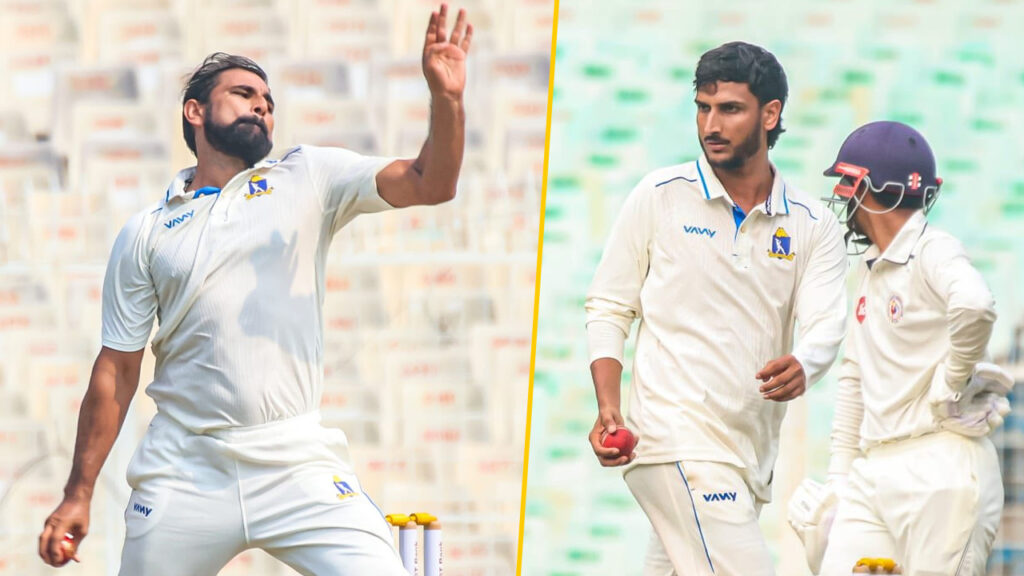 Ranji Trophy 2025-26: আগুনে বোলিং শামি, শাহবাজদের! গুজরাতকে চাপে ফেলে চালকের আসনে বাংলা