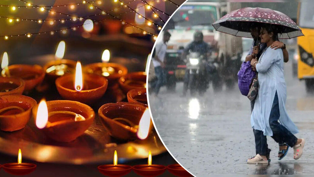 আজ ভূত চতুর্দশী, সন্ধ্যার দীপদানে ভিলেন হবে বৃষ্টি?