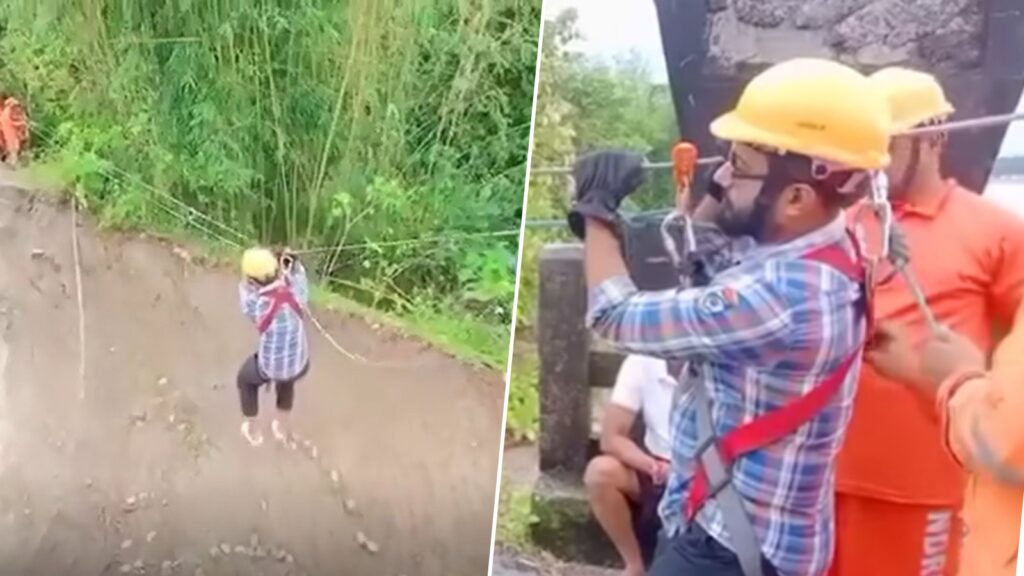 প্রাণ হাতে নিয়ে দড়িতে ঝুলে খাদ পেরিয়ে উত্তরবঙ্গে দুর্গতদের চিকিৎসা পৌঁছে দিলেন চিকিৎসক ইরফান